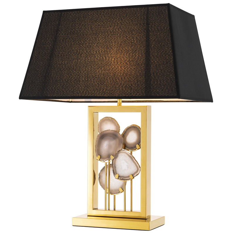 Настольная лампа Eichholtz Table Lamp Margiela Глянцевое золото Черный Настольная лампа Eichholtz Table Lamp Margiela Глянцевое золото Черный в Челябинске | Loft Concept