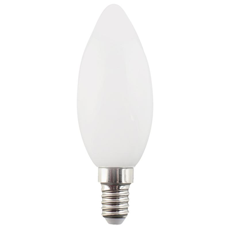 Белая матовая лампочка LED E14 5W Белый Белая матовая лампочка LED E14 5W Белый в Челябинске | Loft Concept