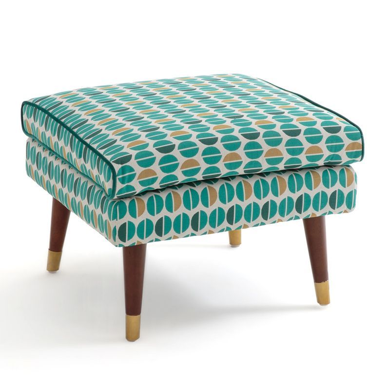 Пуф Classic Furniture синий белый желтый Синий Белый Желтый Пуф Classic Furniture синий белый желтый Синий Белый Желтый в Челябинске | Loft Concept
