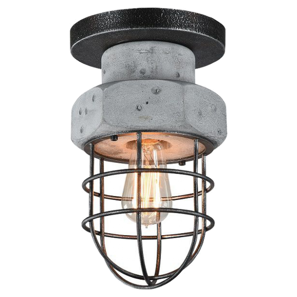 Потолочный светильник Concrete Bolt Chandelier  в Челябинске | Loft Concept 