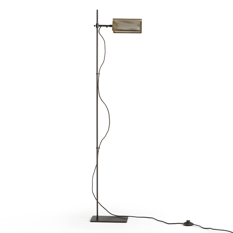 Торшер Zenon Floor lamp Черный Медь Торшер Zenon Floor lamp Черный Медь в Челябинске | Loft Concept