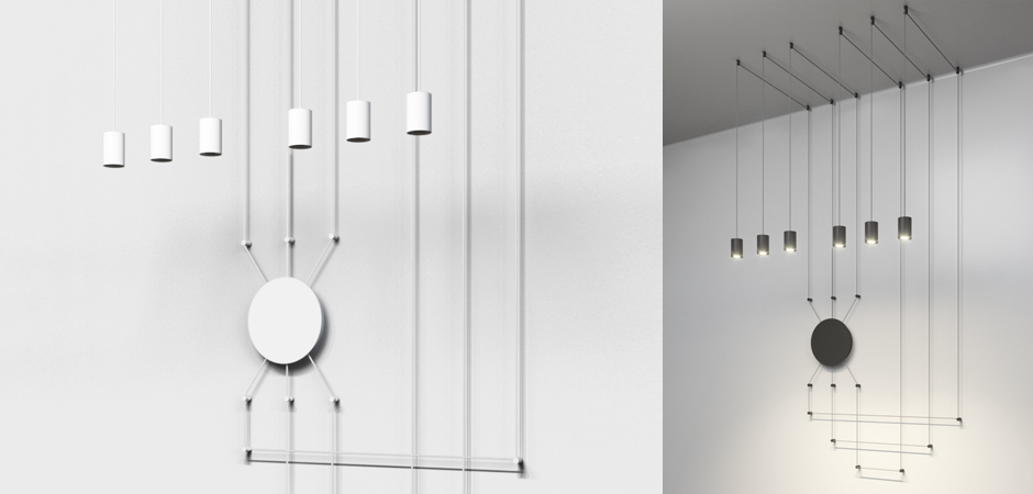 Подвес Wireflow FreeForm LED White 6 патронов Подвес Wireflow FreeForm LED White 6 патронов - Loft-Concept в Челябинске