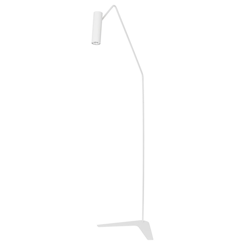 Торшер Tibo Trumpet Floor Lamp white Белый в Челябинске | Loft Concept 