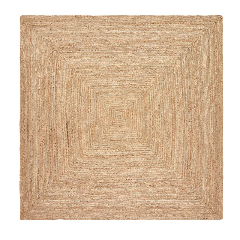 Ковер Square Carpet 100% джут Бежевый Ковер Square Carpet 100% джут Бежевый в Челябинске | Loft Concept
