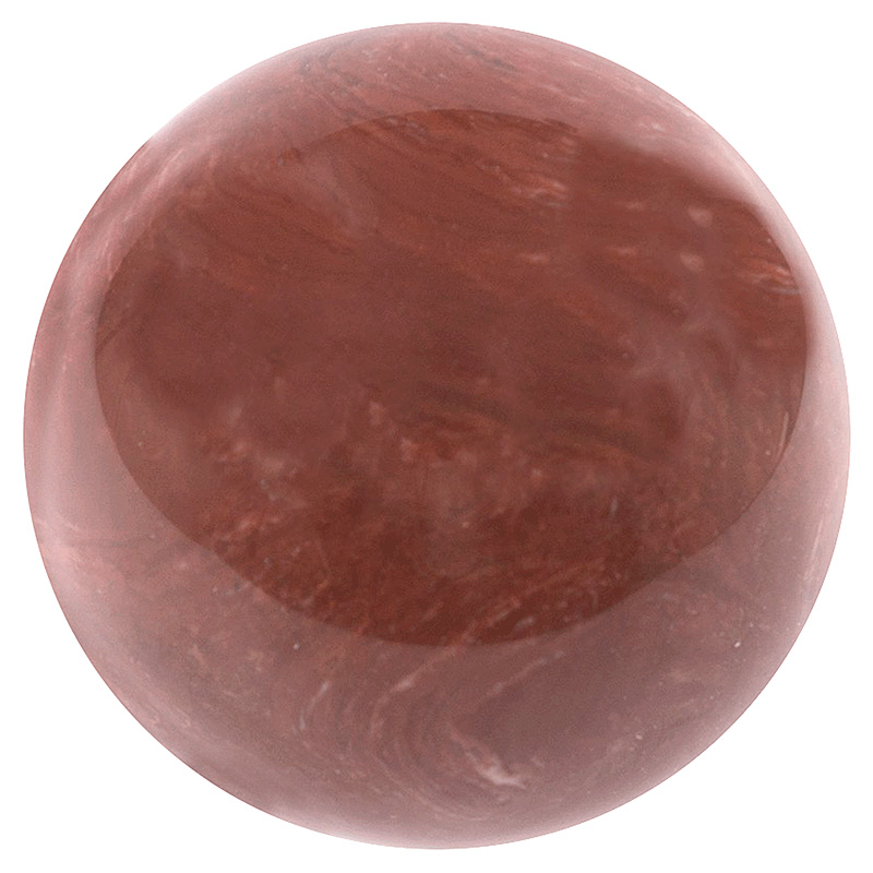 Шар декоративный из натурального камня Лемезит Natural Stone Spheres Красный Шар декоративный из натурального камня Лемезит Natural Stone Spheres Красный в Челябинске | Loft Concept