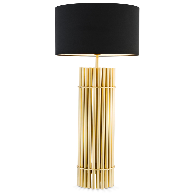 Настольная лампа Eichholtz Table Lamp Reef Латунь Черный Настольная лампа Eichholtz Table Lamp Reef Латунь Черный в Челябинске | Loft Concept