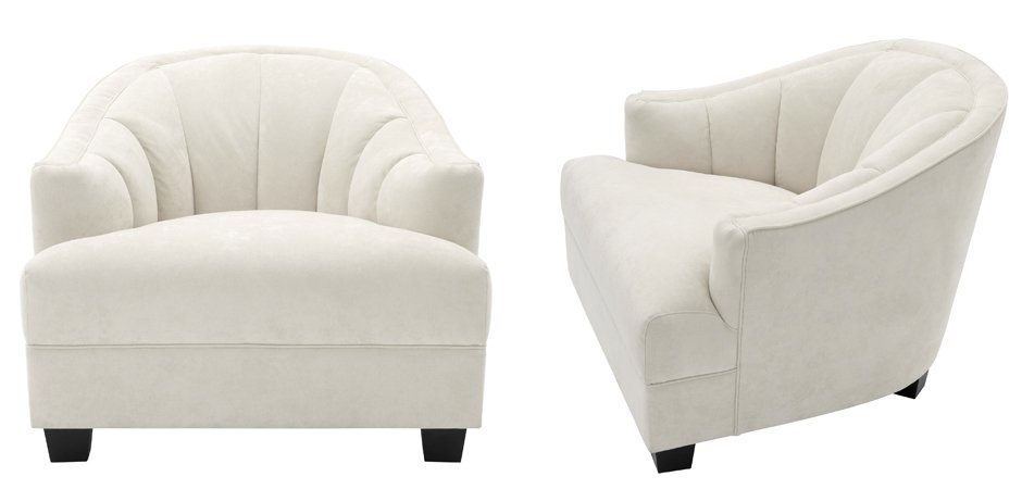Кресло Eichholtz Chair Polaris Ecru Кресло Eichholtz Chair Polaris Ecru - Loft-Concept в Челябинске