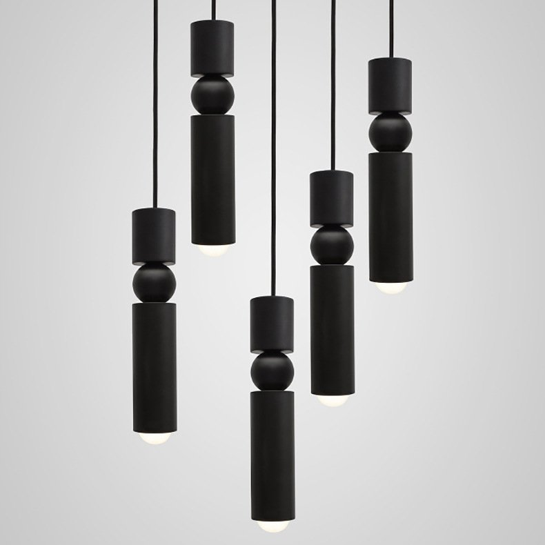 Подвесной светильник Fulcrum by Lee Broom Black Черный Подвесной светильник Fulcrum by Lee Broom Black Черный в Челябинске | Loft Concept