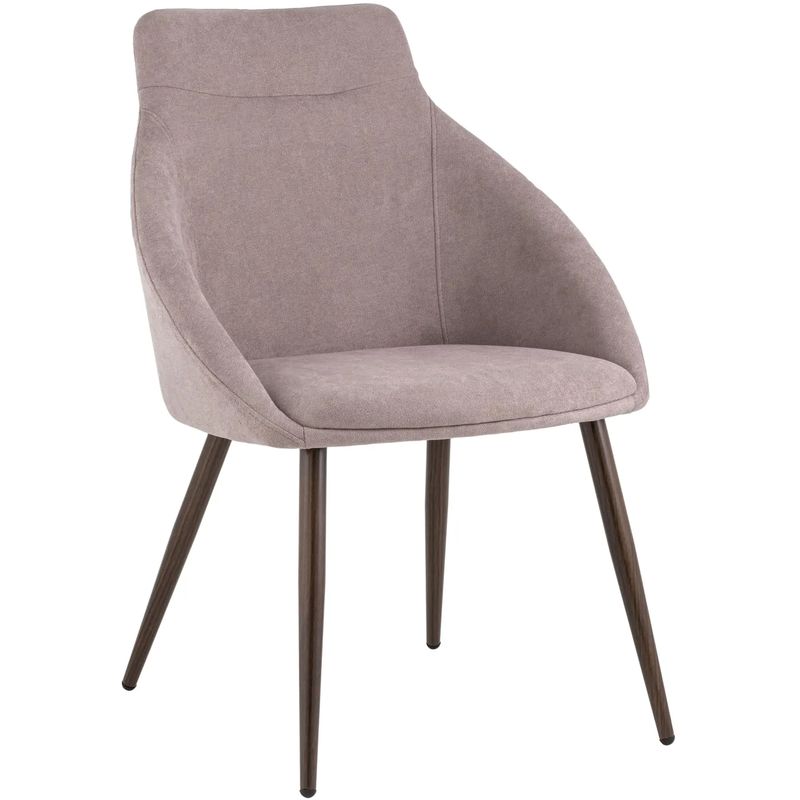 Стул Queenie Chair Пыльно-Розовый Цвет Розовый пастельный Коричневый Стул Queenie Chair Пыльно-Розовый Цвет Розовый пастельный Коричневый в Челябинске | Loft Concept