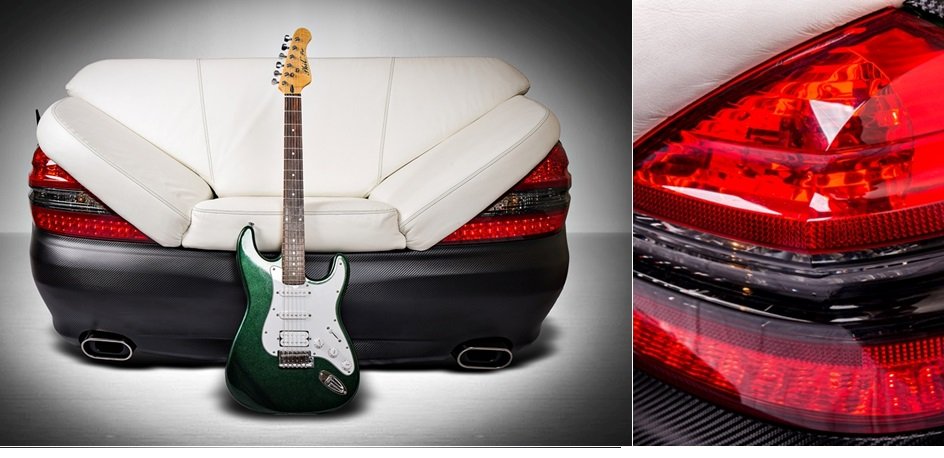 Диван MERCEDES BENZ SL AMG ROOM - Loft-Concept в Челябинске