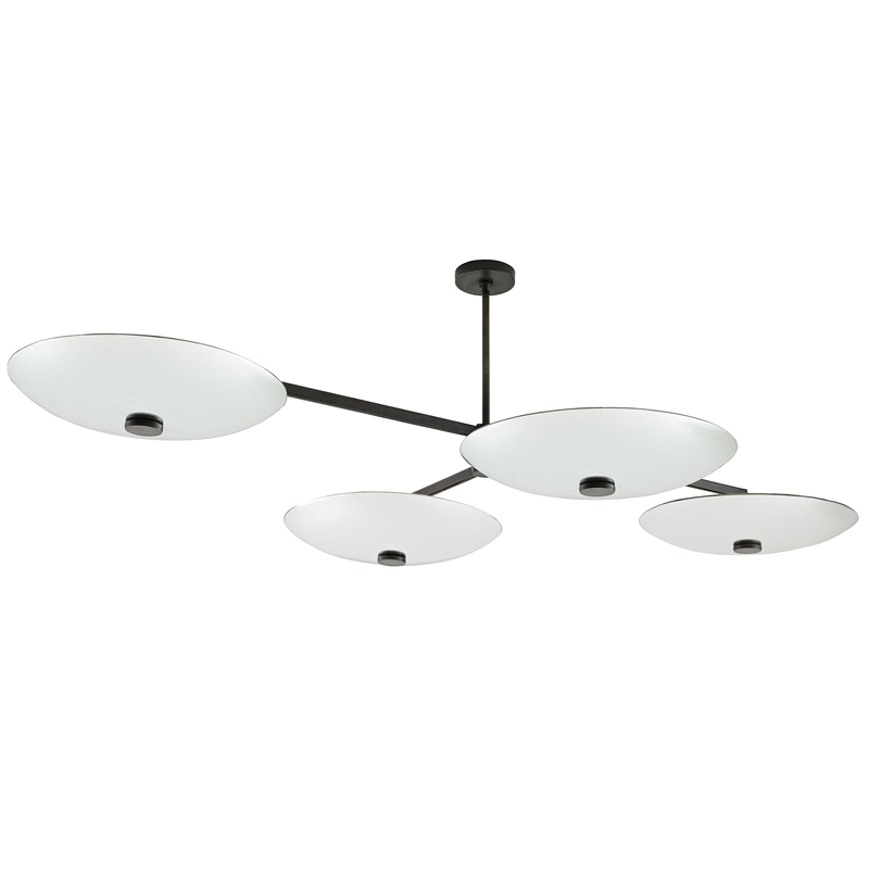 Люстра Arteriors RAMSEY CHANDELIER Черный Серый Серебряный Люстра Arteriors RAMSEY CHANDELIER Черный Серый Серебряный в Челябинске | Loft Concept