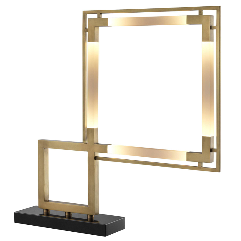Настольная лампа Eichholtz Table Lamp Esperia Латунь Античная полированная Черный Мрамор Nero Настольная лампа Eichholtz Table Lamp Esperia Латунь Античная полированная Черный Мрамор Nero в Челябинске | Loft Concept