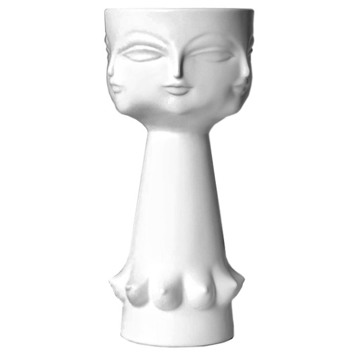 Ваза GEROGIA VASE II Белый Ваза GEROGIA VASE II Белый в Челябинске | Loft Concept