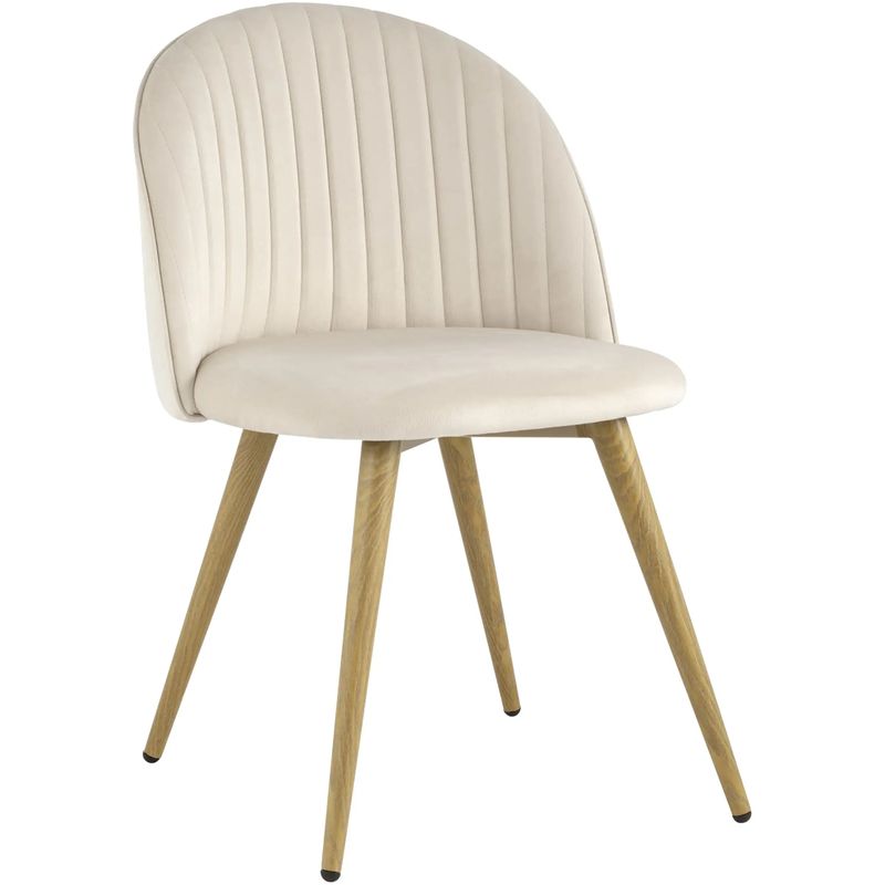 Стул Miruna Chair Молочный Велюр Молочный Древесина Стул Miruna Chair Молочный Велюр Молочный Древесина в Челябинске | Loft Concept