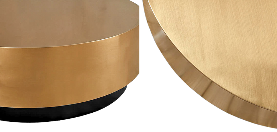 Кофейный столик Gold Washer Coffee Table Кофейный столик Gold Washer Coffee Table - Loft-Concept в Челябинске