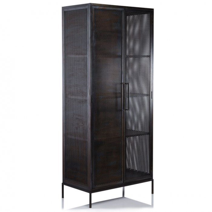 Шкаф Industrial Loft Dark Metal Tali Cabinet Черный Шкаф Industrial Loft Dark Metal Tali Cabinet Черный в Челябинске | Loft Concept