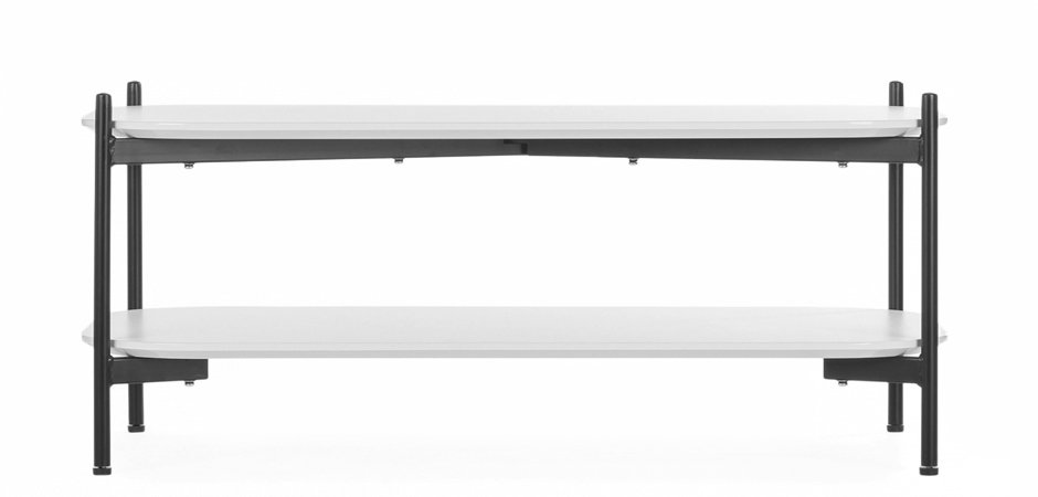 Кофейный стол two shelves WHITE Кофейный стол two shelves WHITE - Loft-Concept в Челябинске
