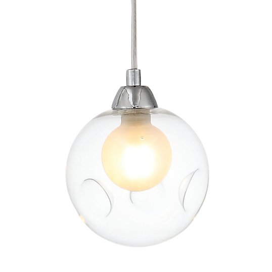 Светильник Bocci 28.1 Single Pendant Хром Прозрачный (Transparent) Светильник Bocci 28.1 Single Pendant Хром Прозрачный (Transparent) в Челябинске | Loft Concept