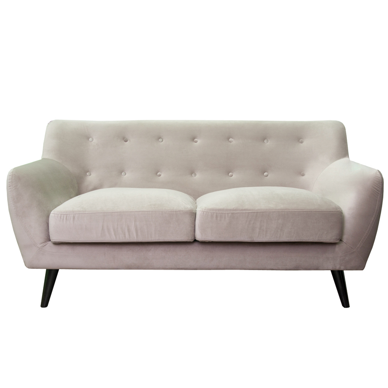 Диван Amantea Sofa beige velour Бежевый Диван Amantea Sofa beige velour Бежевый в Челябинске | Loft Concept