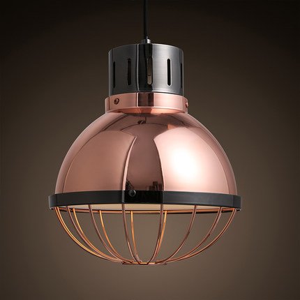 Подвесной светильник Ufo Copper Pendant Small Черный Медь Подвесной светильник Ufo Copper Pendant Small Черный Медь в Челябинске | Loft Concept