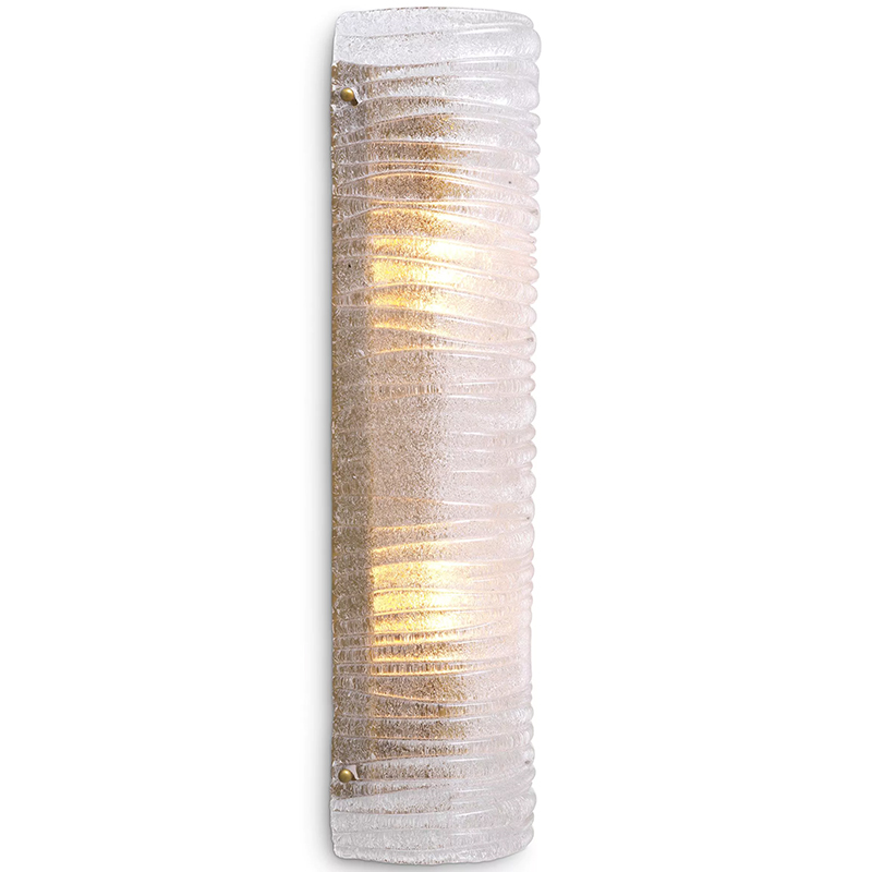 Бра Eichholtz Wall Lamp Sanchez Латунь Прозрачное Стекло Бра Eichholtz Wall Lamp Sanchez Латунь Прозрачное Стекло в Челябинске | Loft Concept