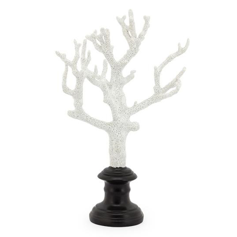 Статуэтка White Coral 37 Белый Черный Статуэтка White Coral 37 Белый Черный в Челябинске | Loft Concept