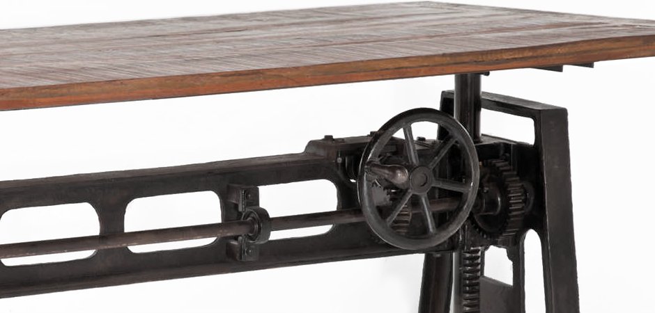 Стол GARIBALDI Dining Table Industrial Стол GARIBALDI Dining Table Industrial - Loft-Concept в Челябинске