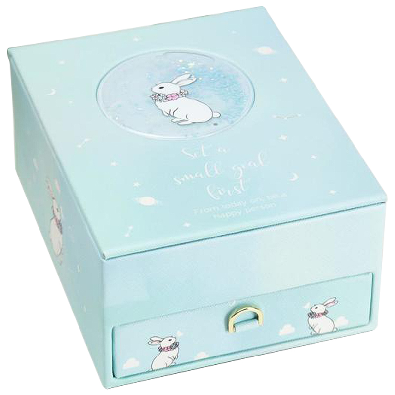 Шкатулка White Rabbits Box Бирюзовый Шкатулка White Rabbits Box Бирюзовый в Челябинске | Loft Concept