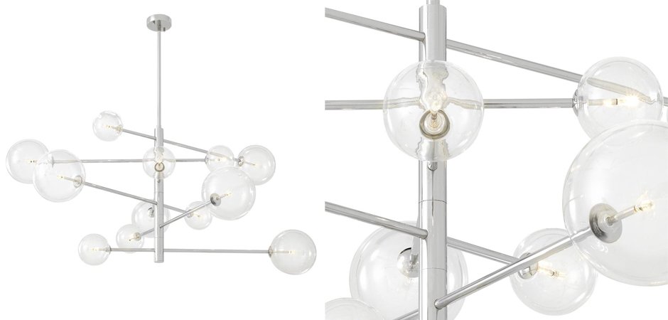 Люстра Chandelier Argento L Nickel Люстра Chandelier Argento L Nickel - Loft-Concept в Челябинске