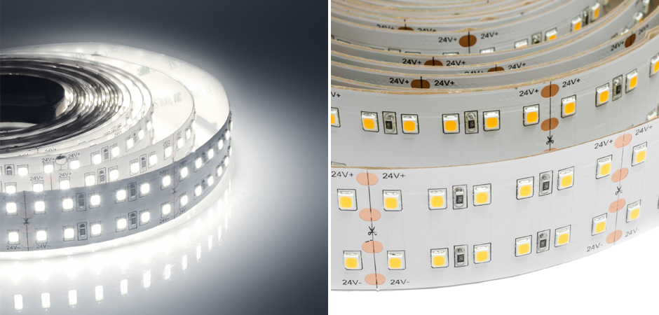 Светодиодная лента 38W/m 240 диодов/2м 2835SMD дневной белый 5M Светодиодная лента 38W/m 240 диодов/2м 2835SMD дневной белый 5M - Loft-Concept в Челябинске