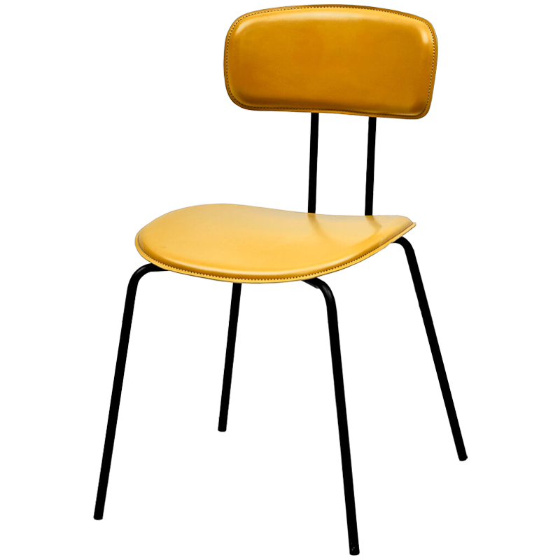 Стул Tyler Loft Stool yellow Желтый Черный Стул Tyler Loft Stool yellow Желтый Черный в Челябинске | Loft Concept
