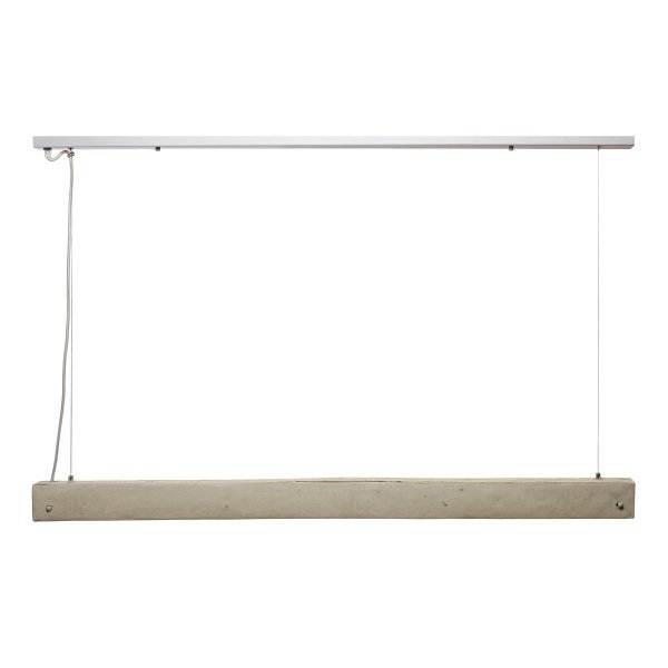 Подвесной светильник Concrete Cubicus Line Pendant Серый Подвесной светильник Concrete Cubicus Line Pendant Серый в Челябинске | Loft Concept
