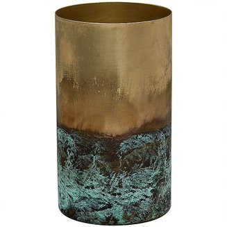 Ваза Turquoise Rust Латунь Бирюзовый Ваза Turquoise Rust Латунь Бирюзовый в Челябинске | Loft Concept