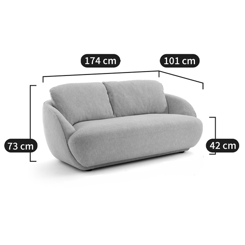 Двухместный диван Halle Green Sofa Двухместный диван Halle Green Sofa в Челябинске