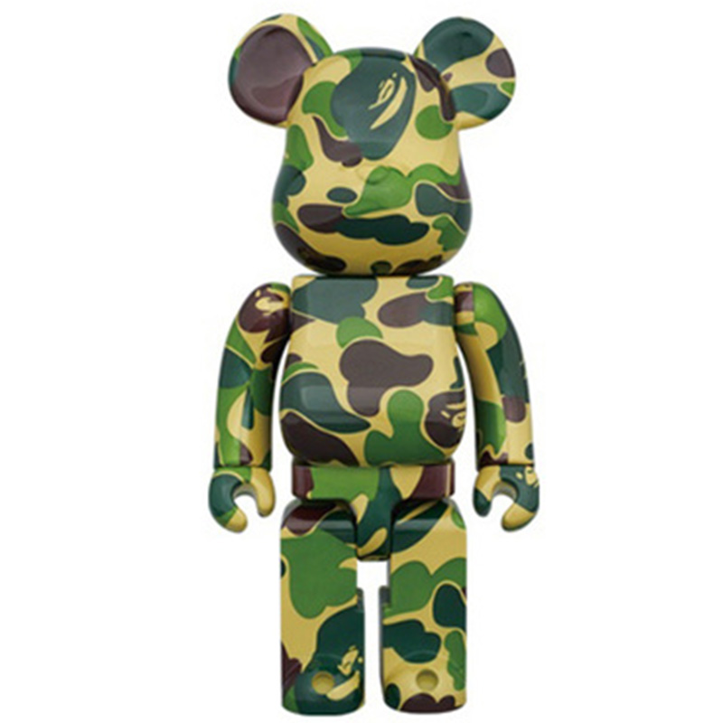Статуэтка Bearbrick Camouflage Green Зеленый Статуэтка Bearbrick Camouflage Green Зеленый в Челябинске | Loft Concept