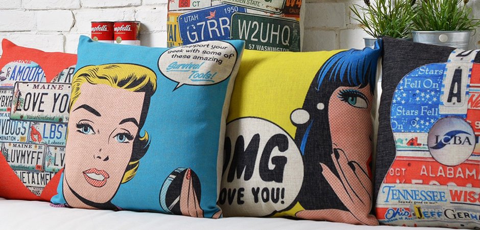 Декоративная подушка "i love you" Декоративная подушка "i love you" - Loft-Concept в Челябинске