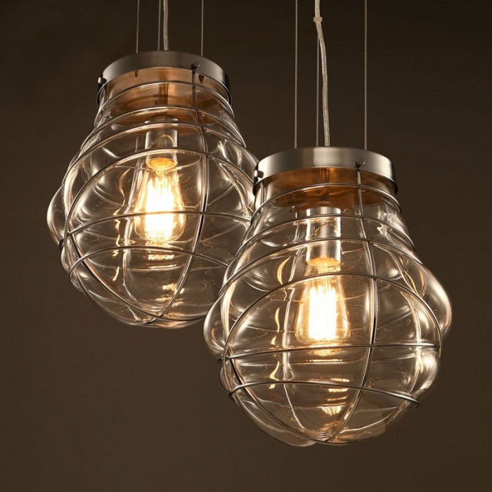 Подвесной светильник Steampunk Glass Shape Подвесной светильник Steampunk Glass Shape в Челябинске | Loft Concept