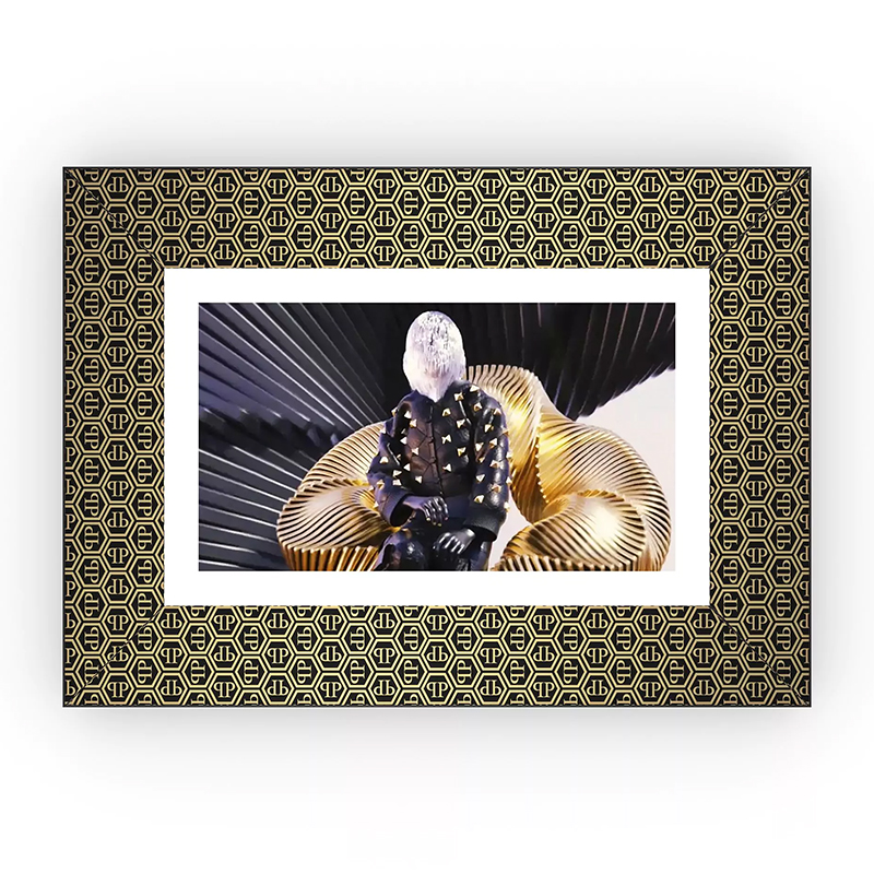 Экран Philipp Plein PP GLASS NFT L 43 дюйма Черный Золотой Зеркало Экран Philipp Plein PP GLASS NFT L 43 дюйма Черный Золотой Зеркало в Челябинске | Loft Concept