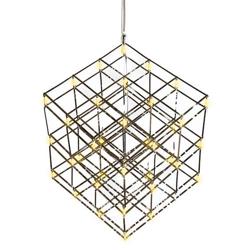 Люстра Moooi Tesseract Yellow lamp S Хром в Челябинске | Loft Concept 