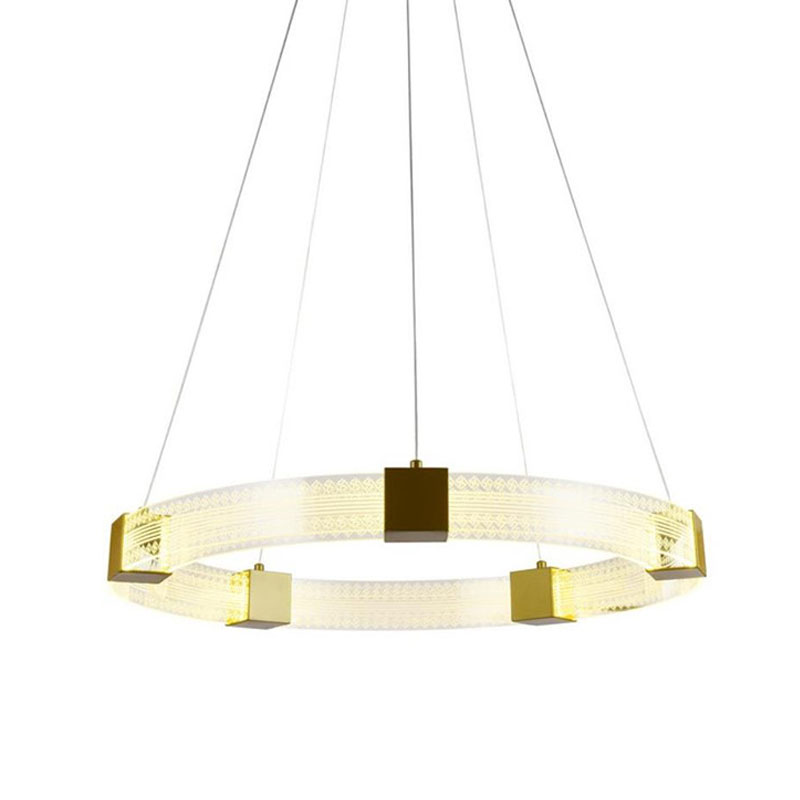 Подвесной Светильник Кольцо Ring Horizontal Ornament Meander 1 Золотой Прозрачный Подвесной Светильник Кольцо Ring Horizontal Ornament Meander 1 Золотой Прозрачный в Челябинске | Loft Concept