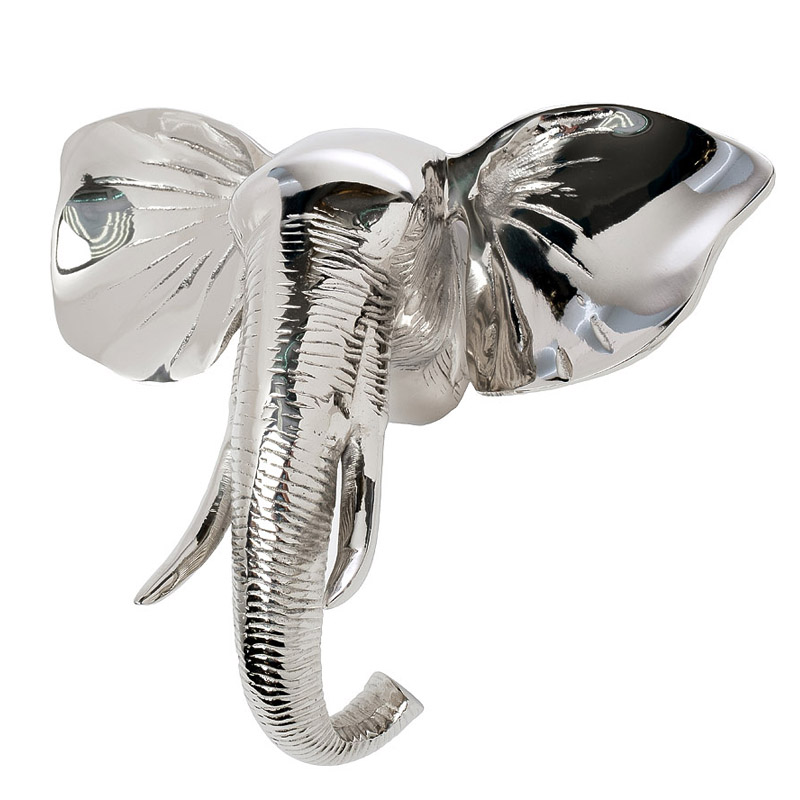 Аксессуар на стену Elephant Head Хром Аксессуар на стену Elephant Head Хром в Челябинске | Loft Concept