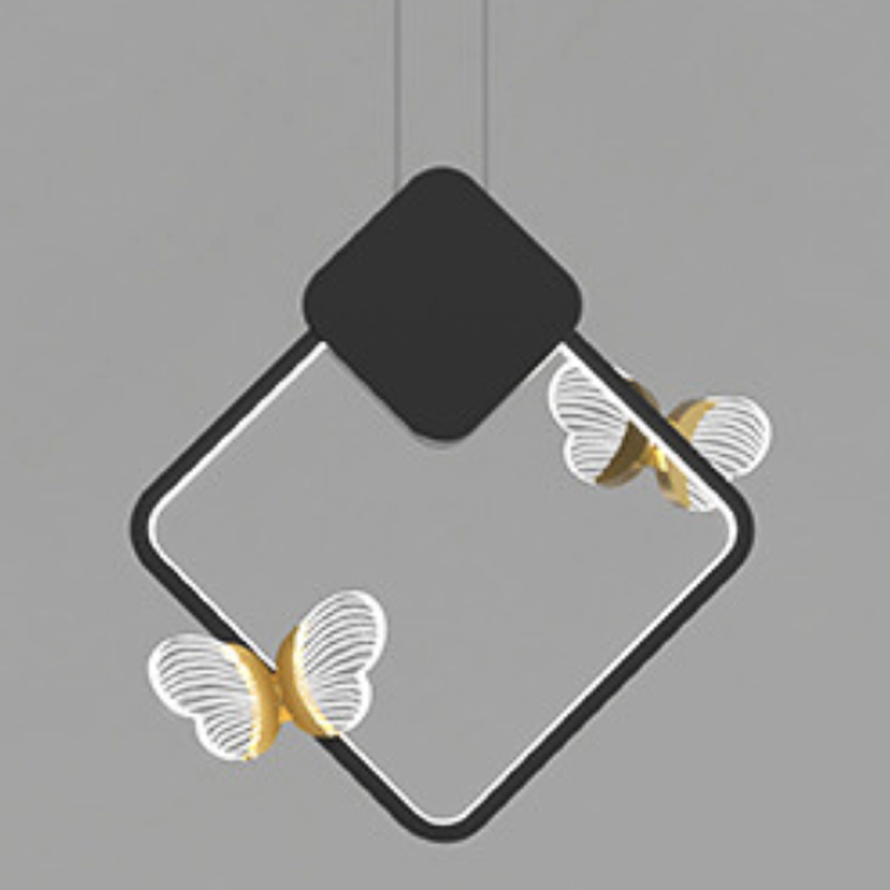 Светильник Butterfly Black Rhombus Прозрачный Черный Золотой Светильник Butterfly Black Rhombus Прозрачный Черный Золотой в Челябинске | Loft Concept