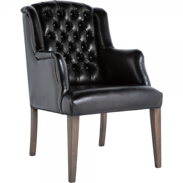 Кресло Leather Elegance Black Черный Кресло Leather Elegance Black Черный в Челябинске | Loft Concept