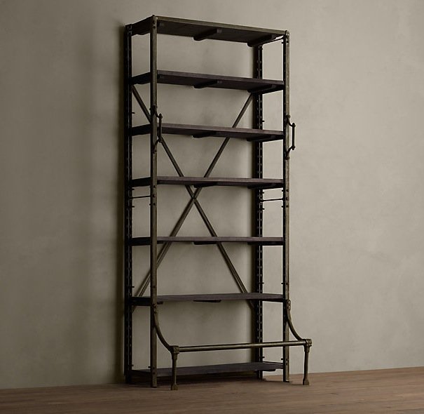 Стеллаж Vintage Iron Stella 2 Стеллаж Vintage Iron Stella 2 в Челябинске | Loft Concept