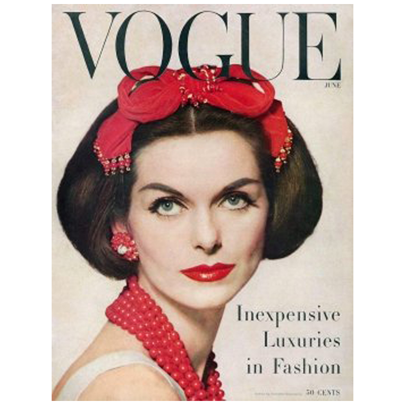 Постер Vogue Cover 1956 June Постер Vogue Cover 1956 June в Челябинске | Loft Concept