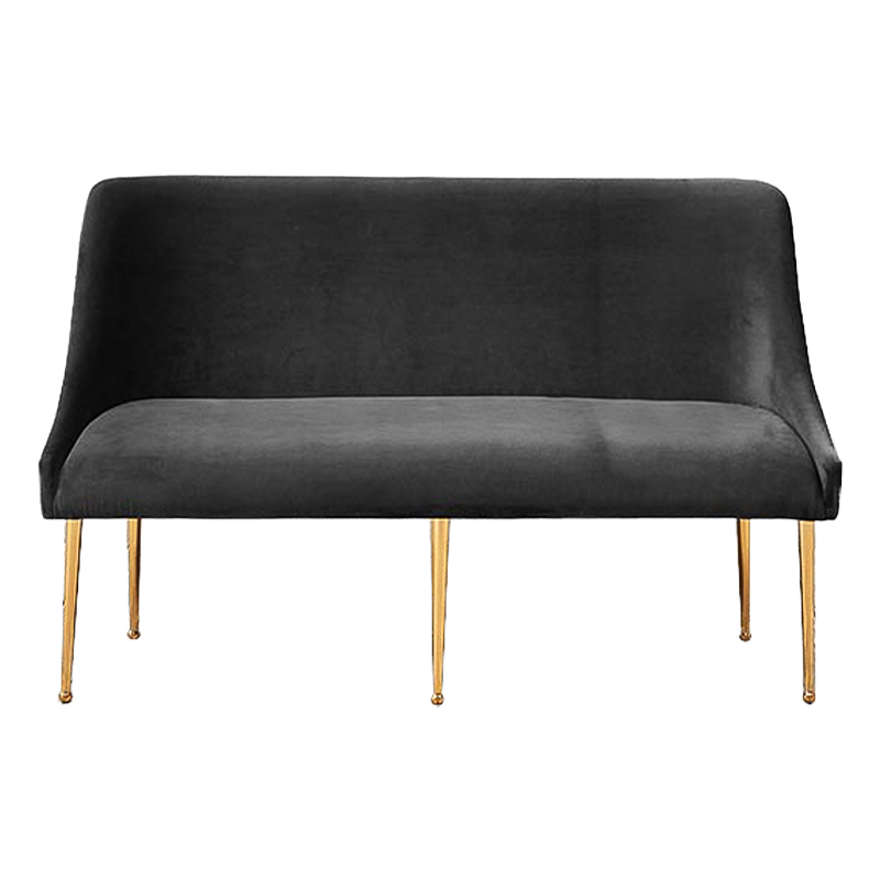 Диван Elegant Graphite Sofa Графитовый Золотой Диван Elegant Graphite Sofa Графитовый Золотой в Челябинске | Loft Concept