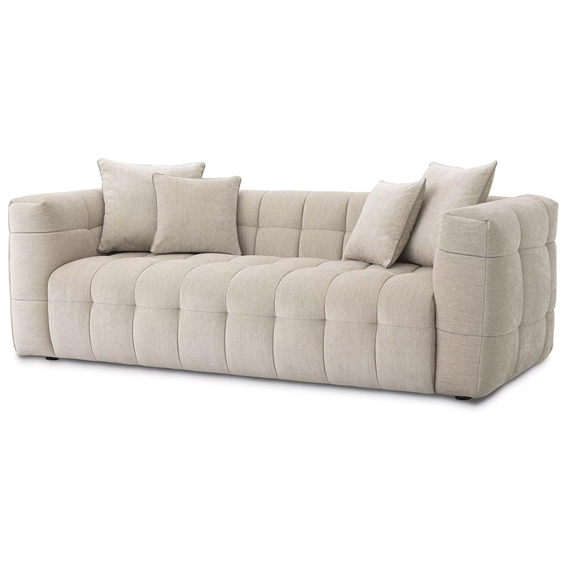 Диван Eichholtz Sofa Breva Sand Песочный Диван Eichholtz Sofa Breva Sand Песочный в Челябинске | Loft Concept