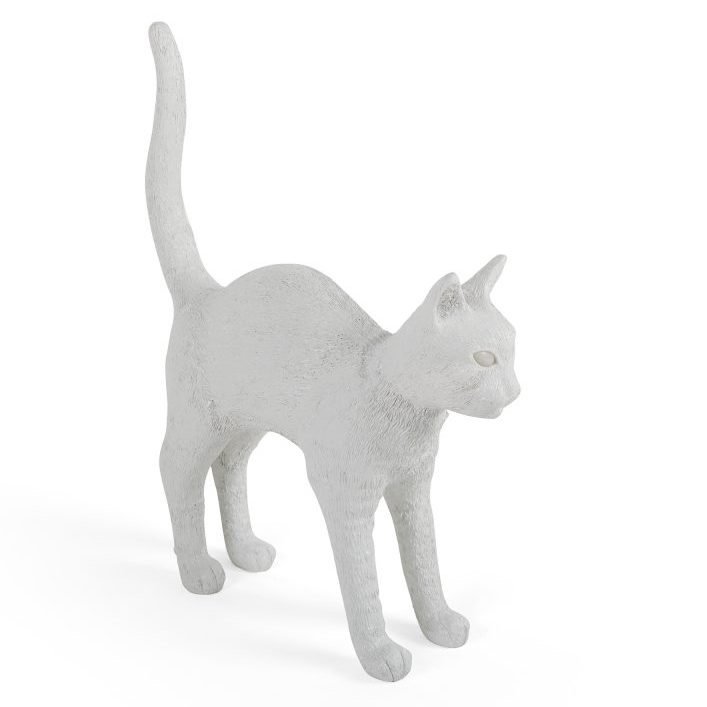 Лампа Seletti Jobby The Cat White Белый Лампа Seletti Jobby The Cat White Белый в Челябинске | Loft Concept