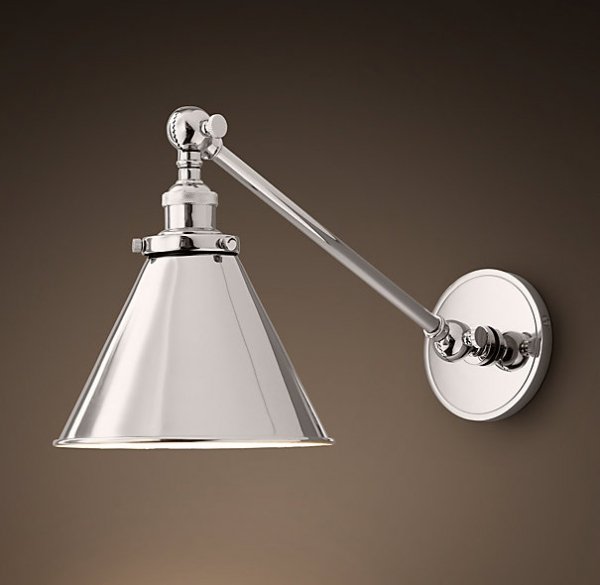 Бра 20TH C Library Single Sconce silver Бра 20TH C Library Single Sconce silver в Челябинске | Loft Concept