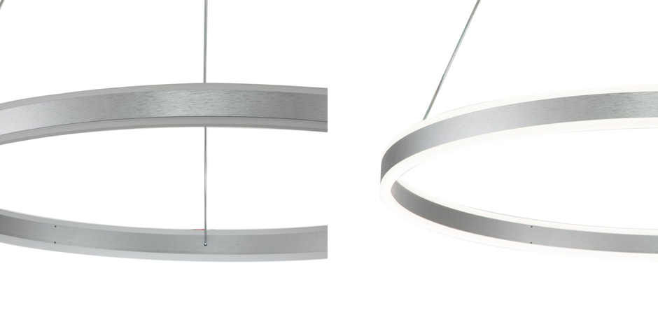 Подвесной светильник Neo Circles One Silver Подвесной светильник Neo Circles One Silver - Loft-Concept в Челябинске
